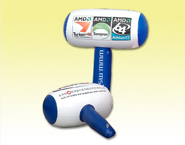 塑膠吹氣廣告贈品 訂製